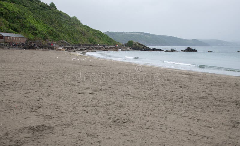 Looe East beach Cornwall England